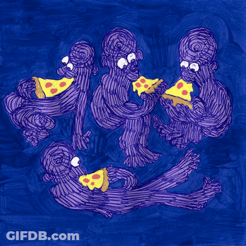 Animated Pizza Party GIF
