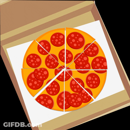 Animated Pizza Party GIF