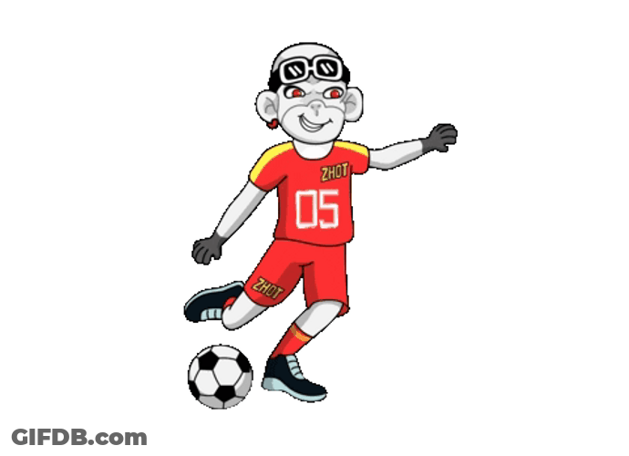 Animated Player Football Time GIF