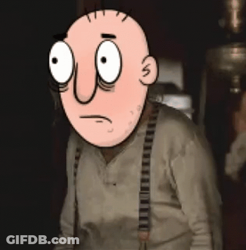 Animated Poor Dude Giving Thumbs Up GIF