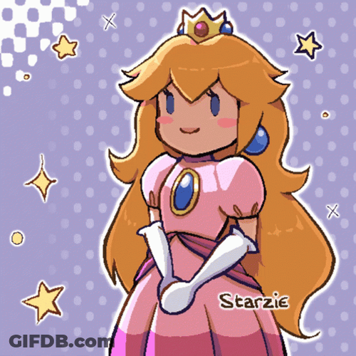 Animated Princess Peach GIF