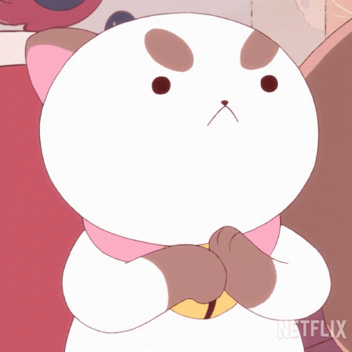 Animated Puppycat Cracking Knuckles GIF