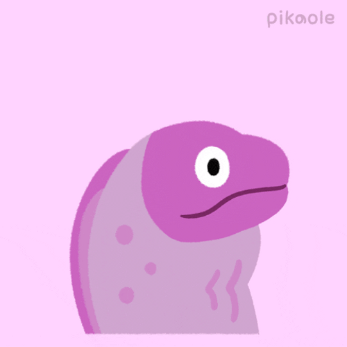 Animated Purple Eel GIF