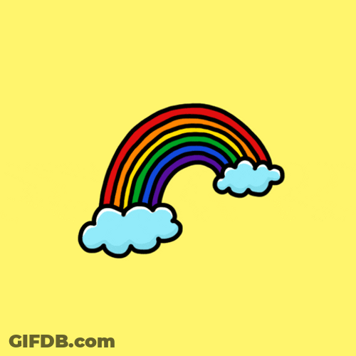 Animated Rainbow Art GIF