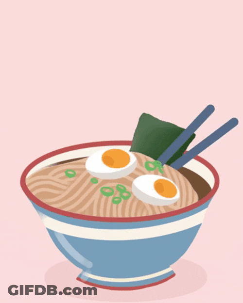 Animated Ramen Noodles GIF