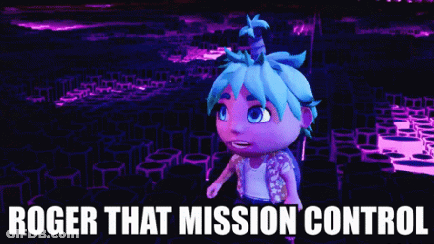 Animated Roger That Mission Control GIF
