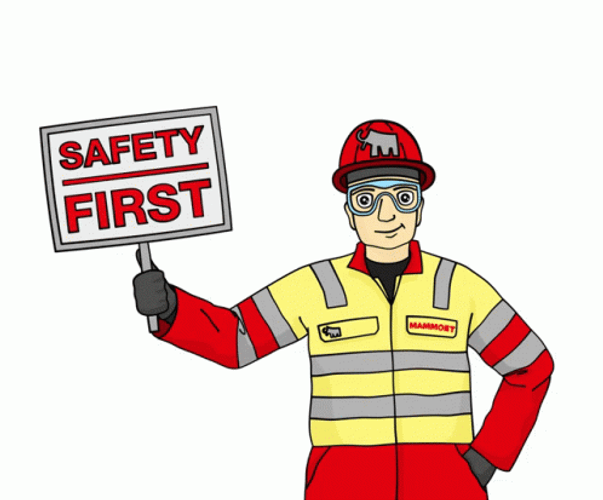 Animated Safety First GIF