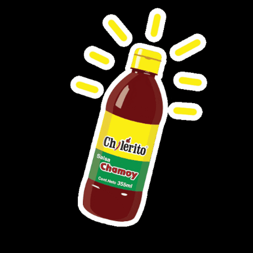 Animated Salsa In A Bottle GIF