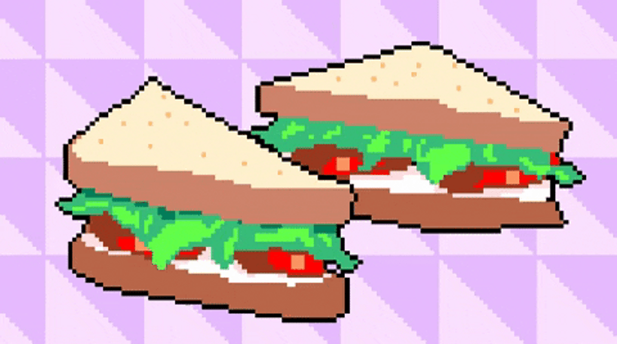 Animated Sandwiches With Tomato GIF