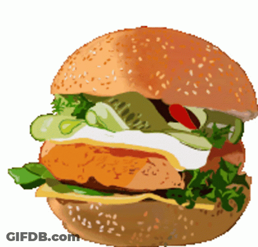 Animated Saucy Whataburger GIF