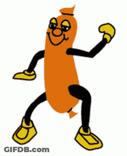 Animated Sausage Dancing GIF