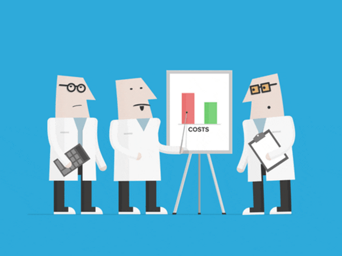 Animated Scientist Costs GIF
