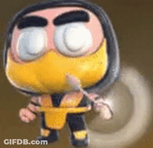Animated Scorpion Get Over Here GIF
