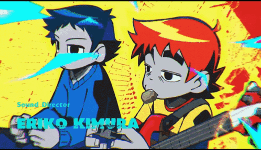 Animated Scott Pilgrim Intro GIF