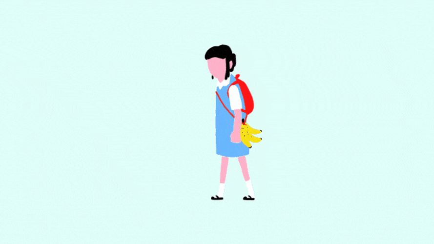 Animated Screaming Girl GIF
