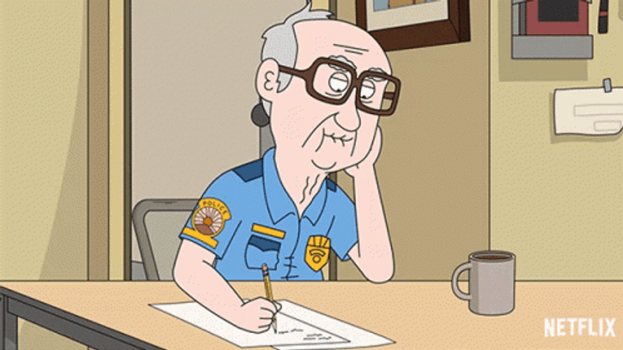 Animated Series Paradise Pd Stanley Hopson Taking Notes GIF