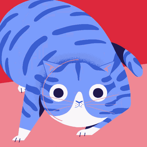 Animated Shaq Cat Wiggle GIF