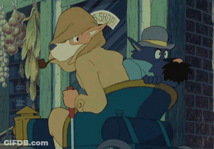 Animated Sherlock Holmes GIF