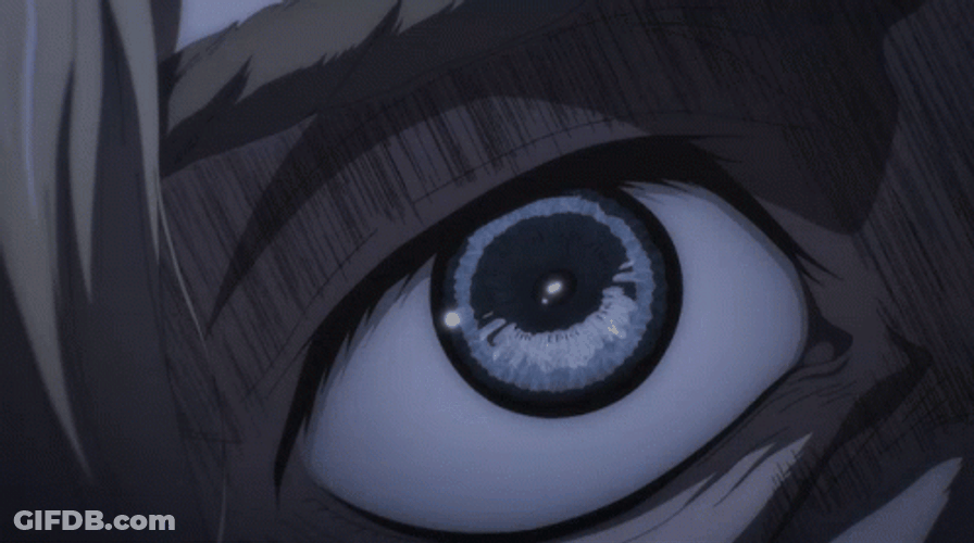 Animated Single Tear Eye GIF