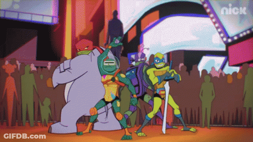 Animated Smoke Teenage Mutant Ninja GIF