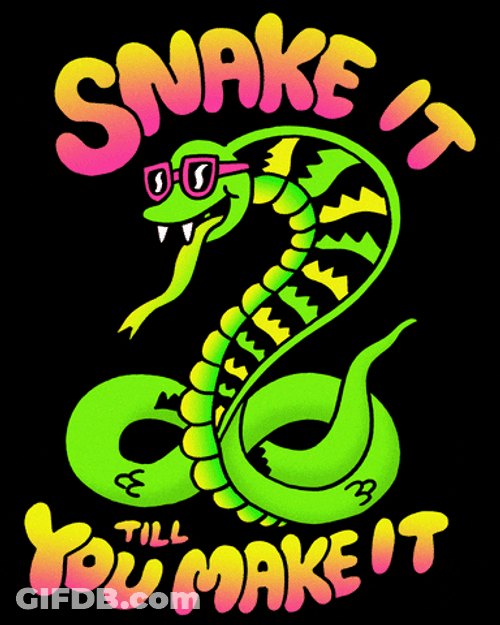 Animated Snake It Make It GIF