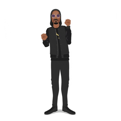 Animated Snoop Dogg Hip Hop GIF