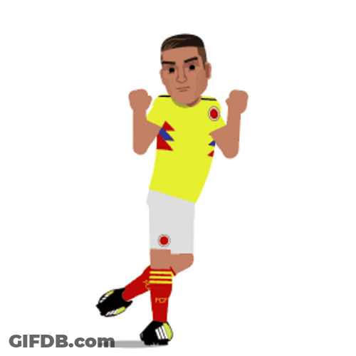 Animated Soccer Athlete Salsa GIF