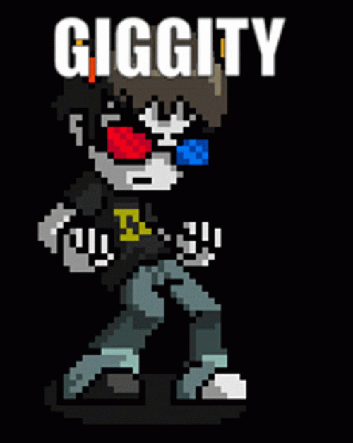 Animated Sollux Captor Dancing Giggity GIF