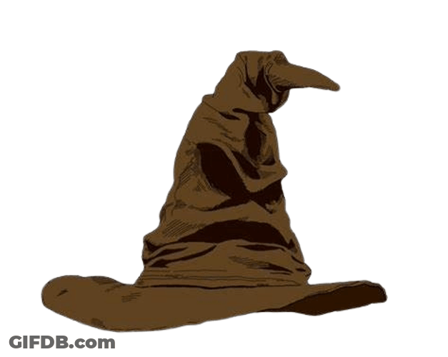 Animated Sorting Hat GIF