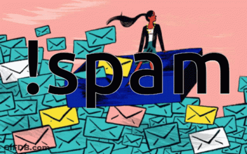 Animated Spam Mail GIF