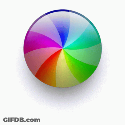 Animated Spinning Wheel GIF