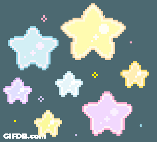Animated Stars Loading Icon GIF