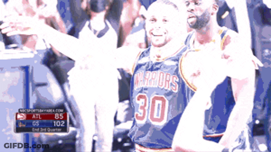 Animated Steph Curry Celebrate GIF