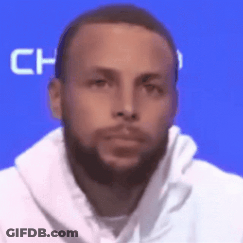 Animated Steph Curry Crying Laughing GIF
