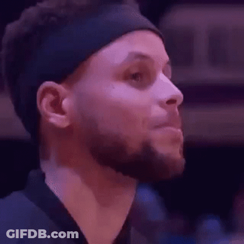 Animated Steph Curry Cute Smile GIF
