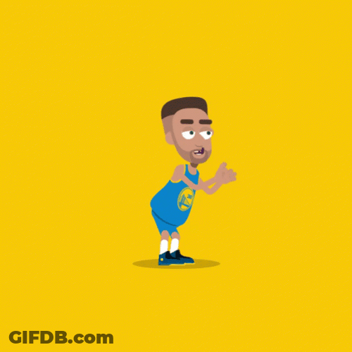 Animated Steph Curry Shot GIF
