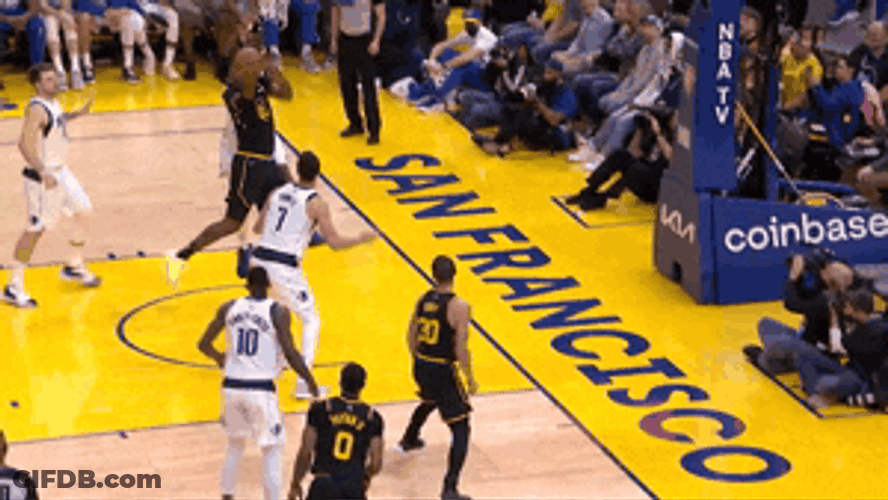 Animated Steph Curry Three Points Shot GIF