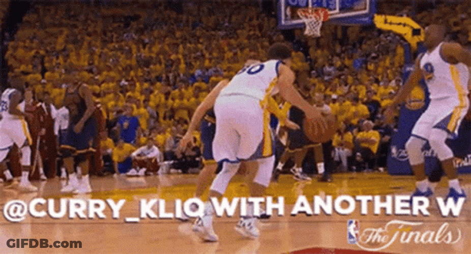 Animated Steph Curry With Another Wins GIF