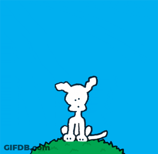 Animated Sunny Day Chippy The Dog Love GIF