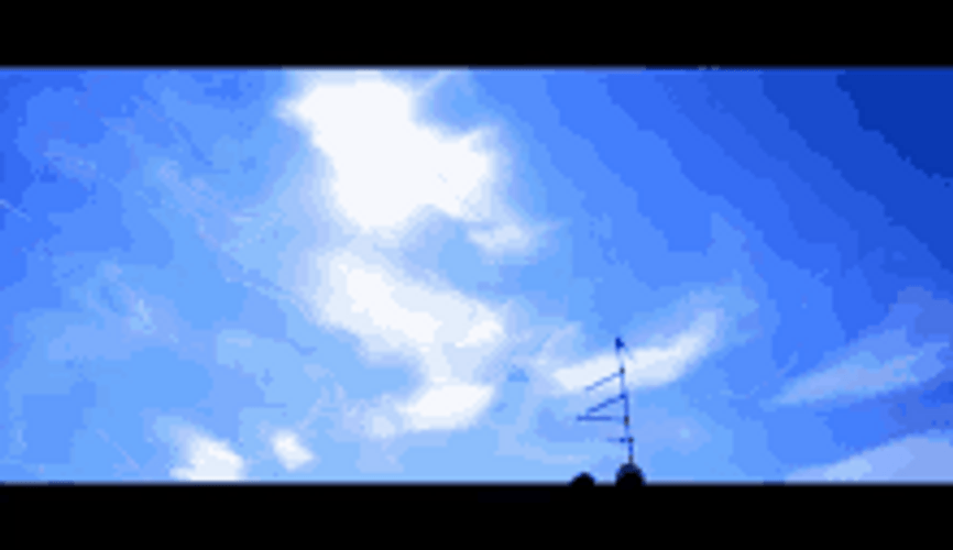Animated Sunny Day Clear Blue Sky GIF