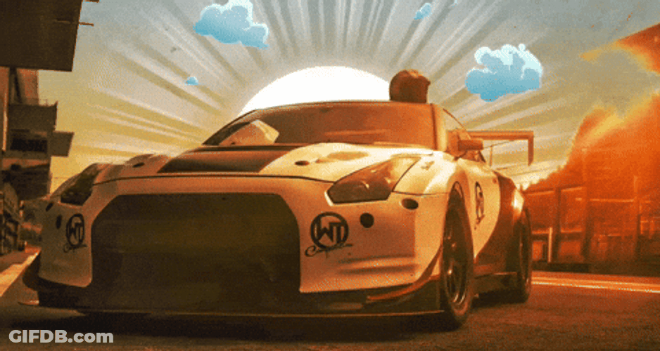 Animated Supra Mk4 GIF