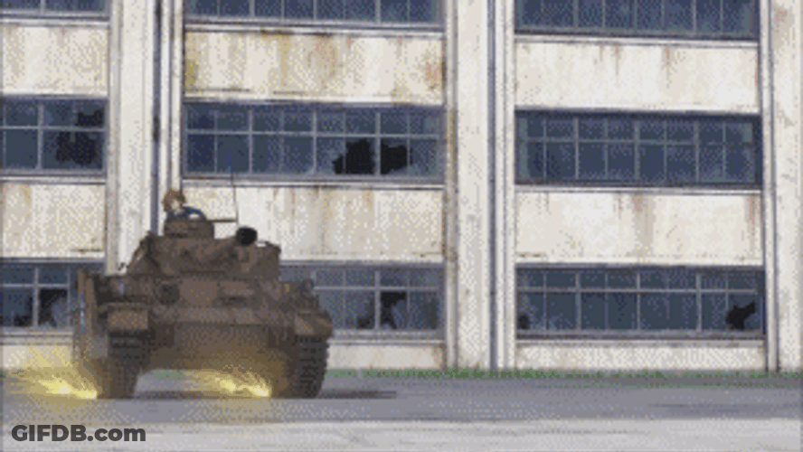 Animated Tank Fight GIF