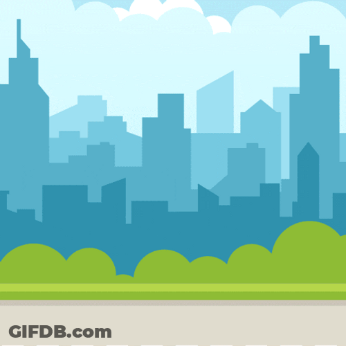 Animated Taxi Driver Waving GIF