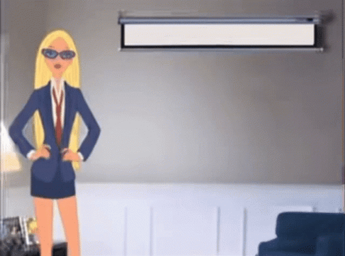Animated Teacher's Presentation GIF