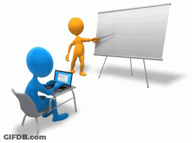 Animated Teaching Presentation GIF