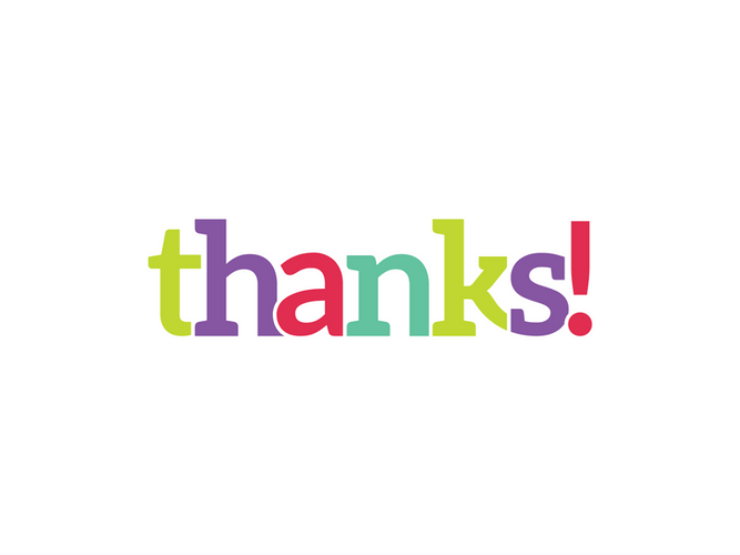 Animated Thanks Icon GIF