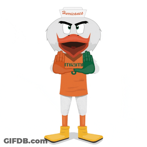 Animated The U Sebastian The Ibis Hand Sign GIF