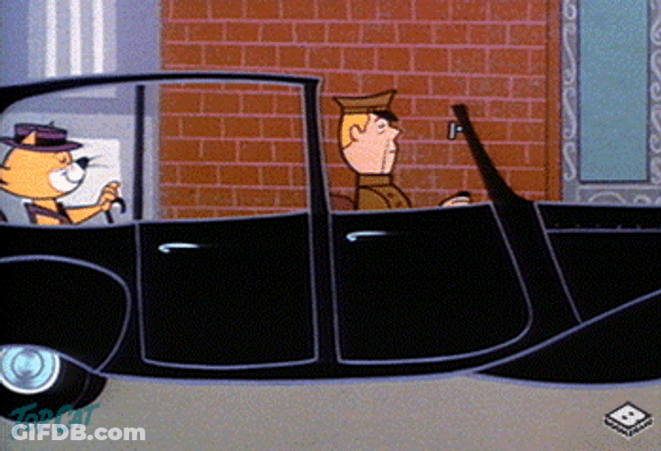 Animated Top Cat Uber GIF