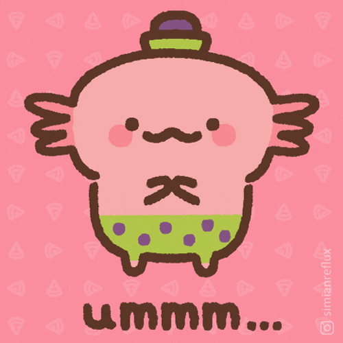 Animated Ummm Axolotl Meme GIF
