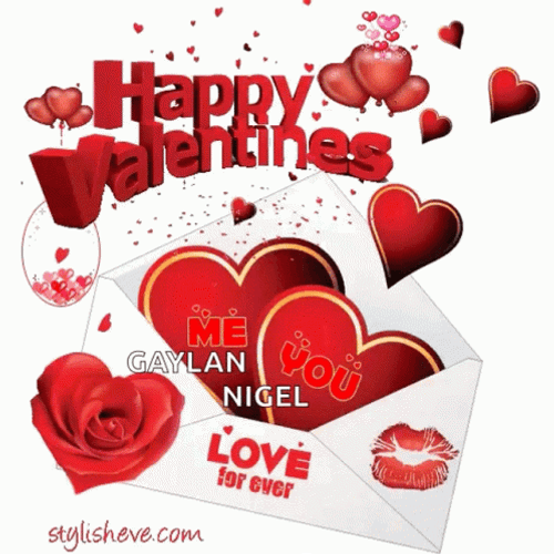 Animated Valentines Love Forever GIF